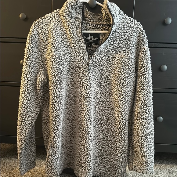 Boxercraft Gray Sherpa Pullover - Picture 1 of 1